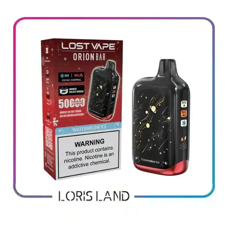 پاد یکبار مصرف هندوانه یخ لاست ویپ 50 هزار پاف